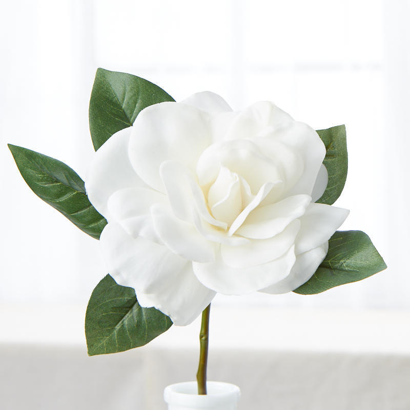 Set of 4 Artificial Cream Gardenia 11″ Floral Picks