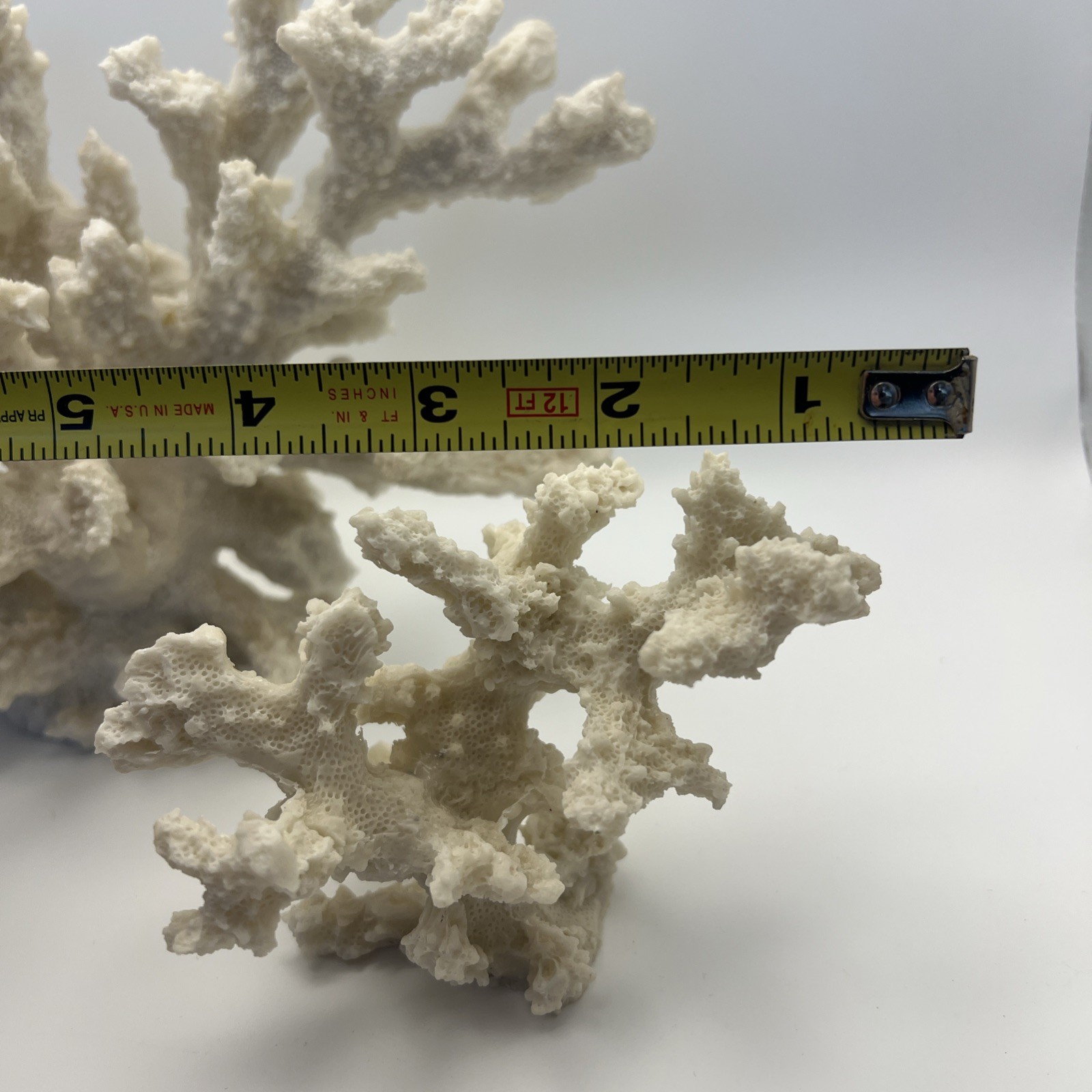 Lot Of 2 Luxury Faux Coral Coastal Beach Decor