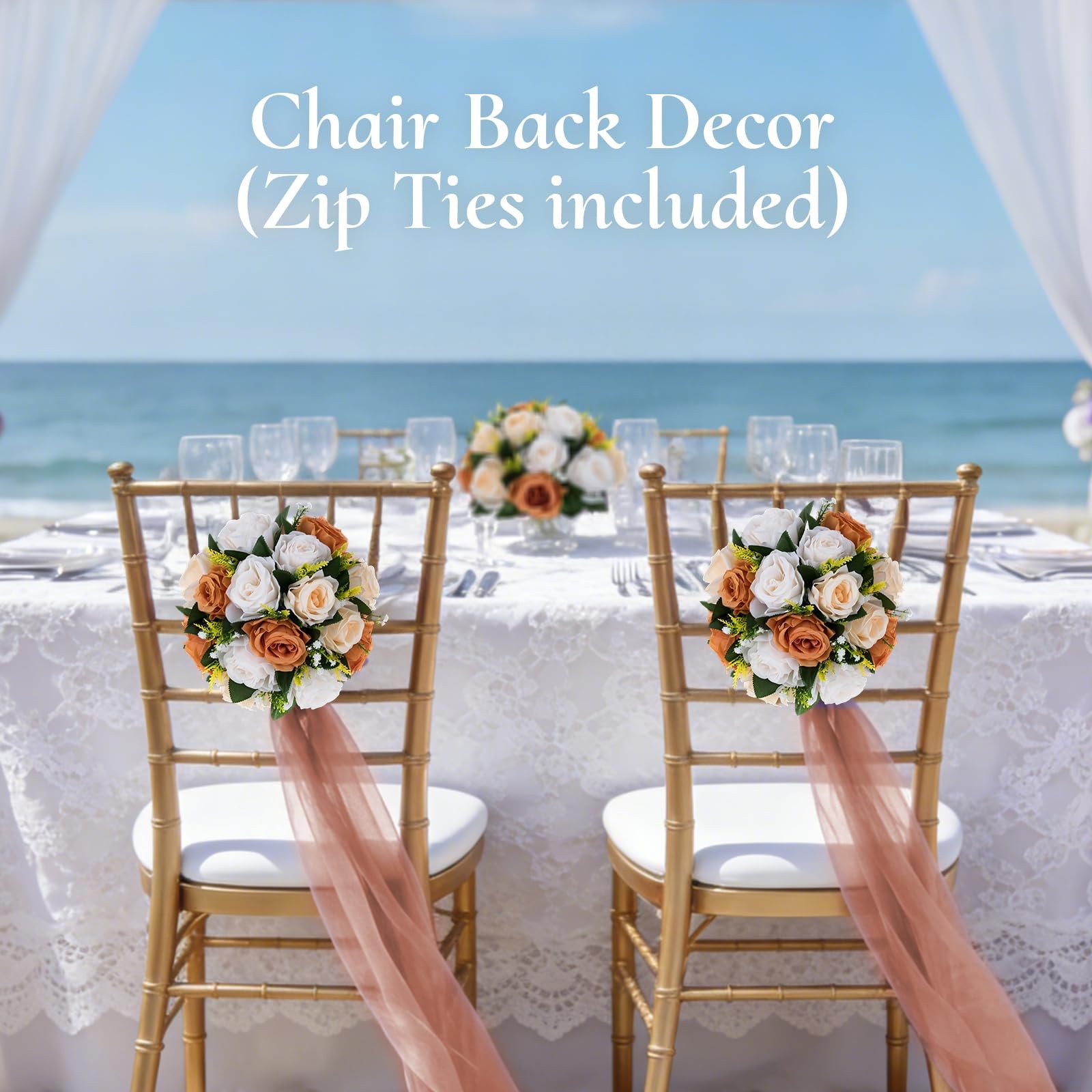 Flower Centerpieces for Fall Wedding Decor: Terracotta Wedding Table Decorati…