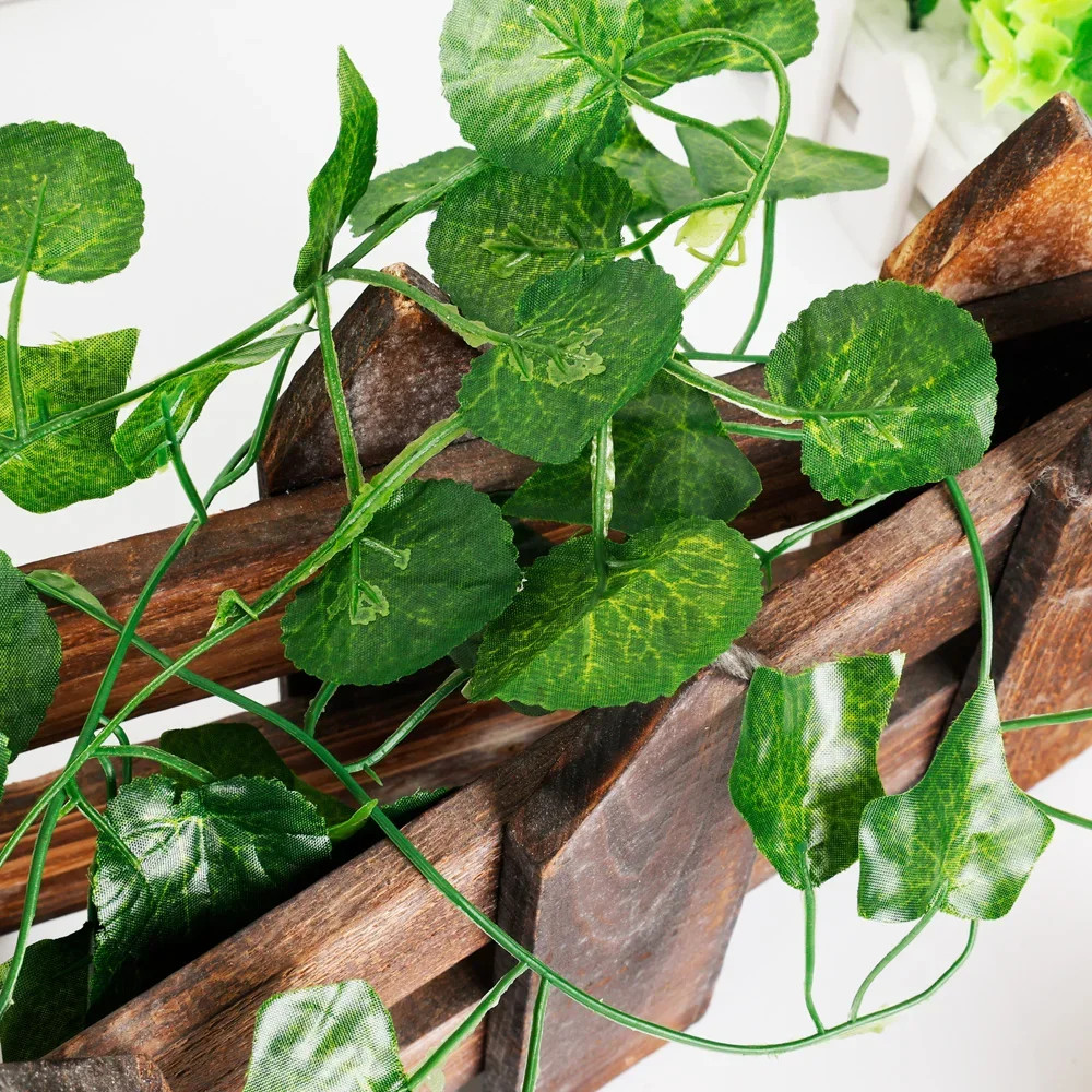 Artificial Ivy Leaves Garland Hanging Vines Fake Plants Outdoor