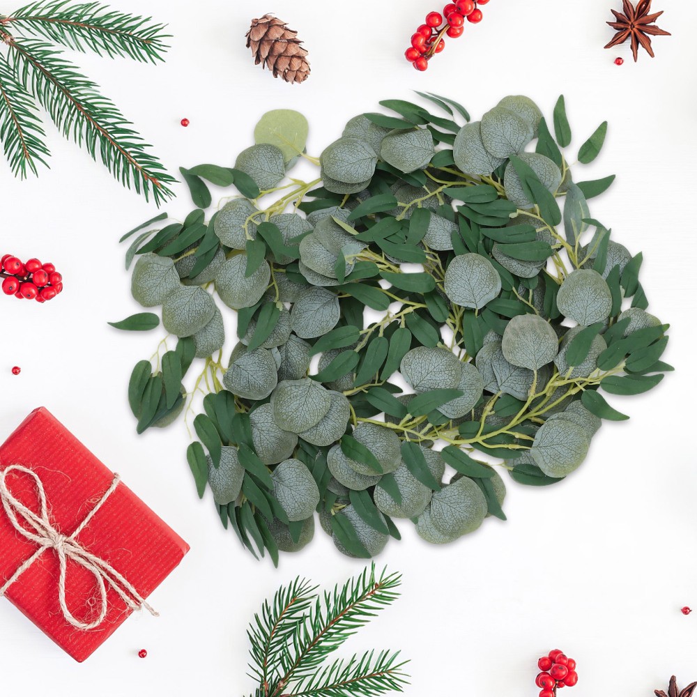 Simulated Vine Rattan Eucalyptus Garland Artificial Vines Bedroom