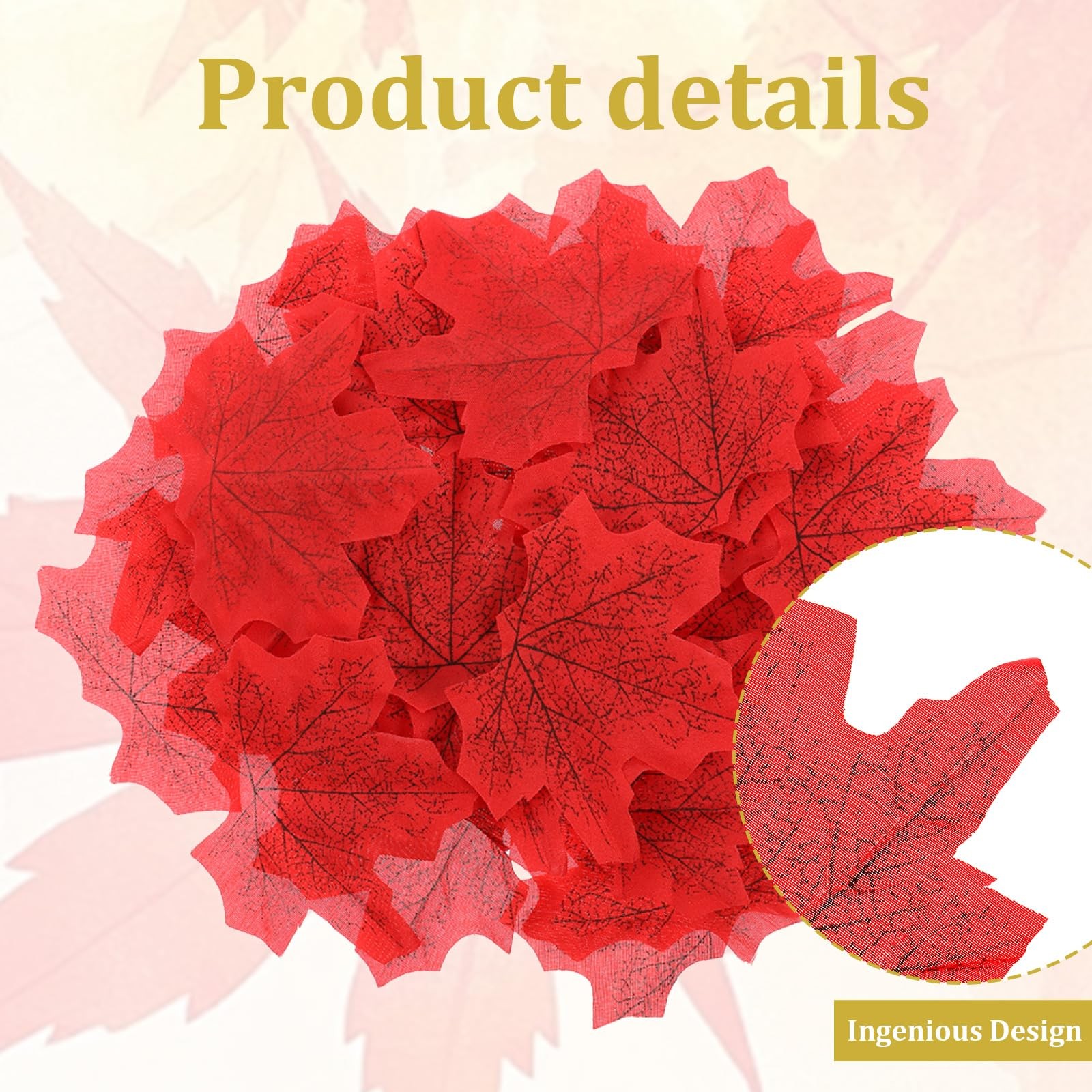 200 Pcs Fake Fall Leaves, Realistic Fall Leaves for Crafts Colorful Artificia…