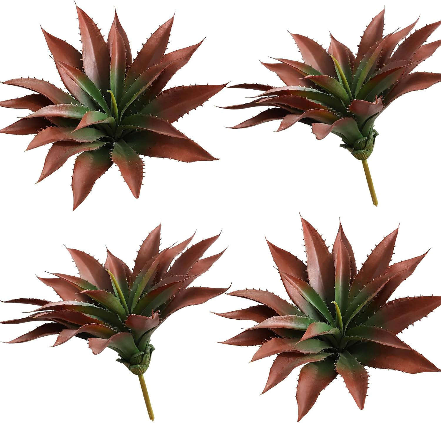 Large Artificial Succulents Aloe Plants Real Touch Fake Flowers Unpotted for Hom