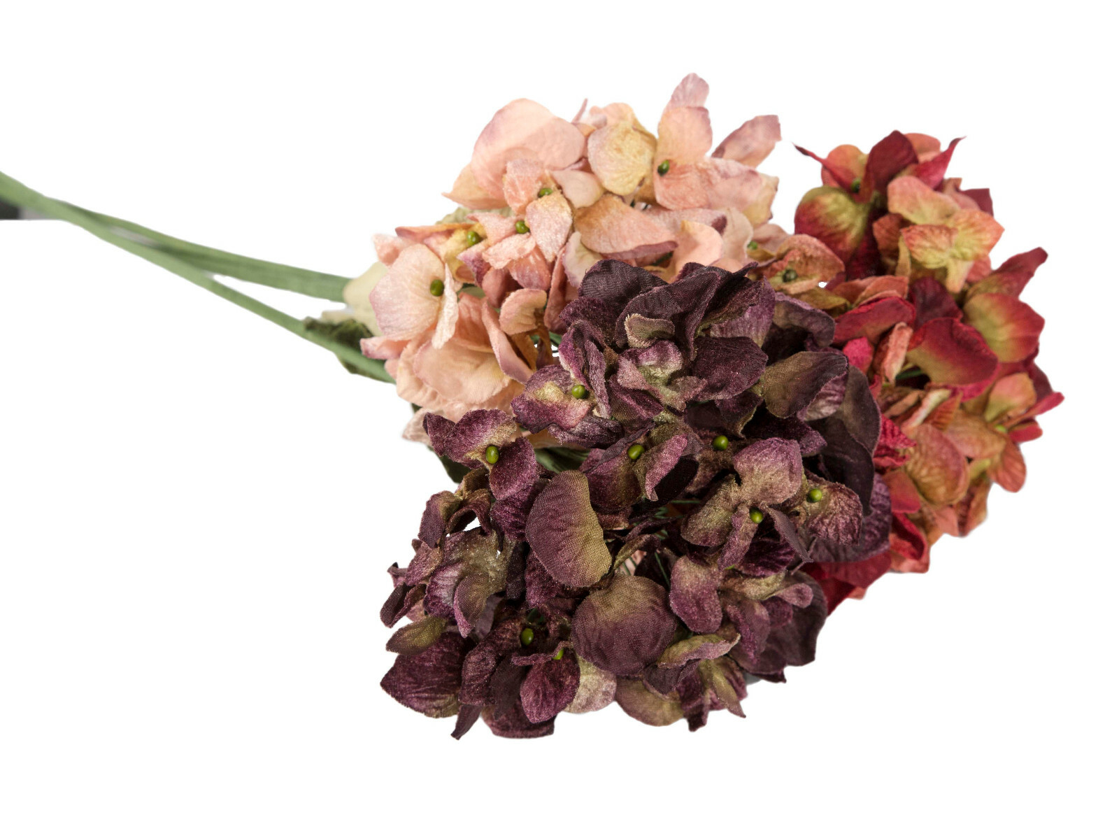 Hydrangea Spray Flowers Fascinators Hat Making DIY Craft Millinery Many Colors