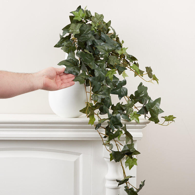 Hanging Artificial Sage Ivy Bush