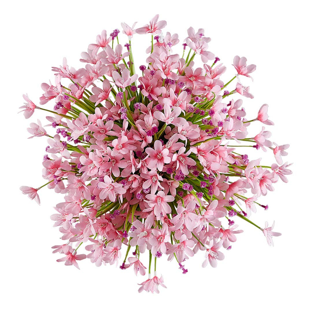 6 Bundles Artificial Daffodils Flowers, Fake Artificial Greenery UV Resistant…