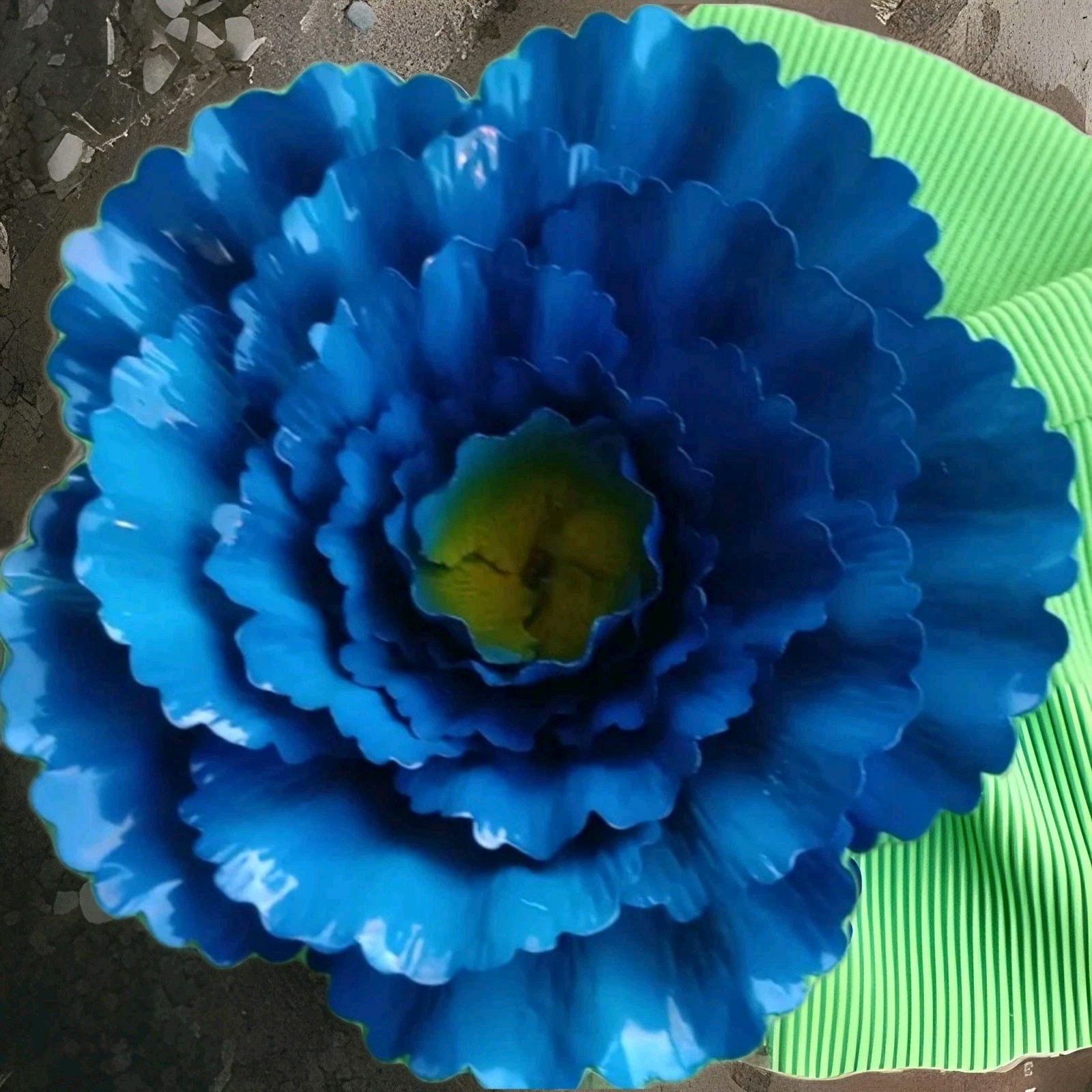 Metal Flower Floral Wall Modern Art Home Decor Hangings Vintage MCM Farmhouse