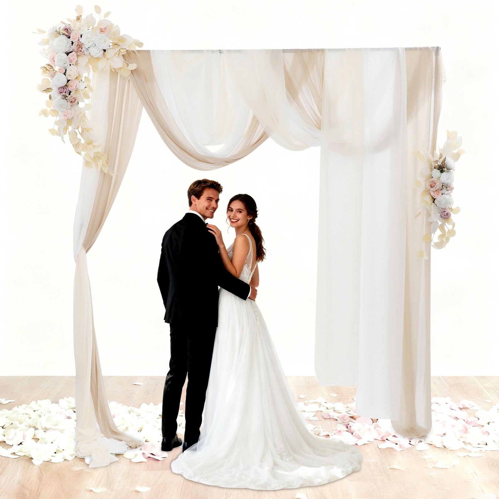 Decorative Artificial Flowers, Artificial Wedding Arch Flower Kit, Wedding Artif