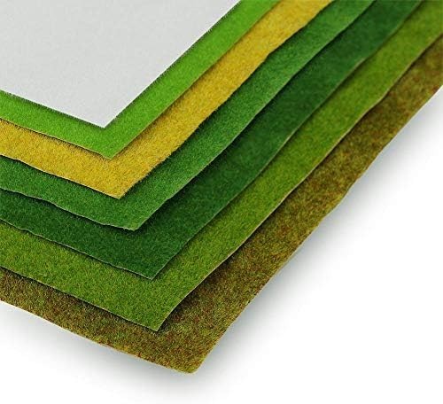 CP137 Artificial Model Grass Mat Trains Green 40X100Cm or 15.7 X 39 for Deco