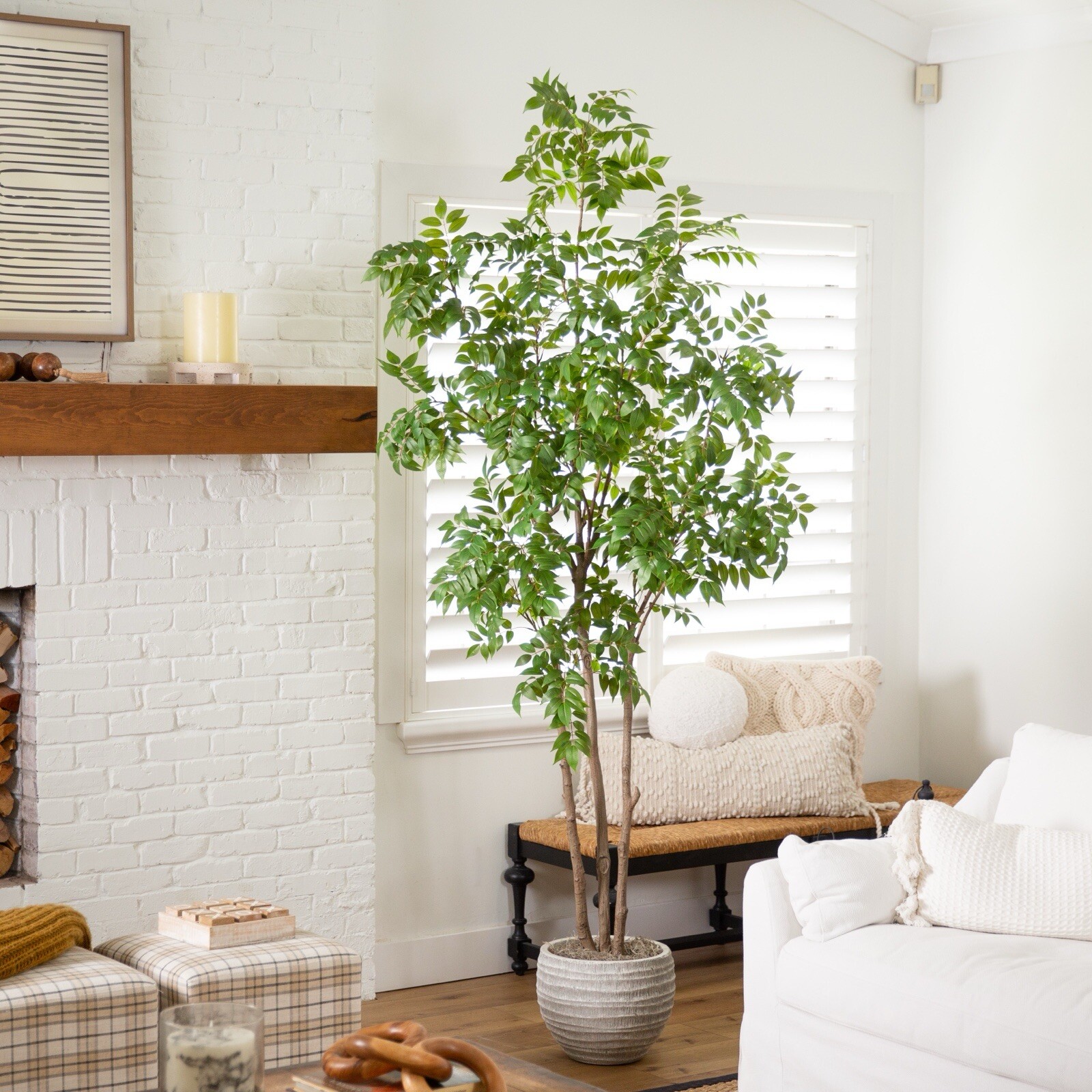 8’ Artificial Sumac Tree Home Decor. Retail $419