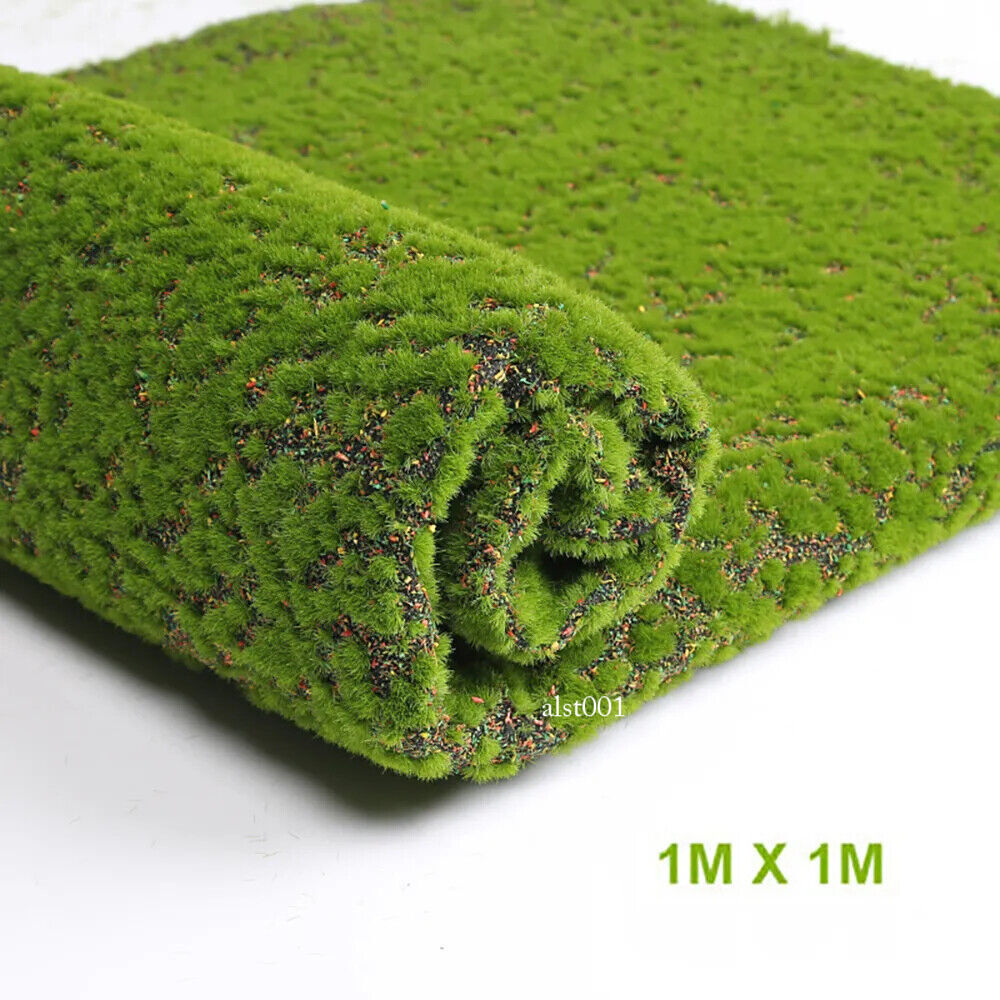 New Artificial Moss, Fake Green Plants, Room and Garden Decoration