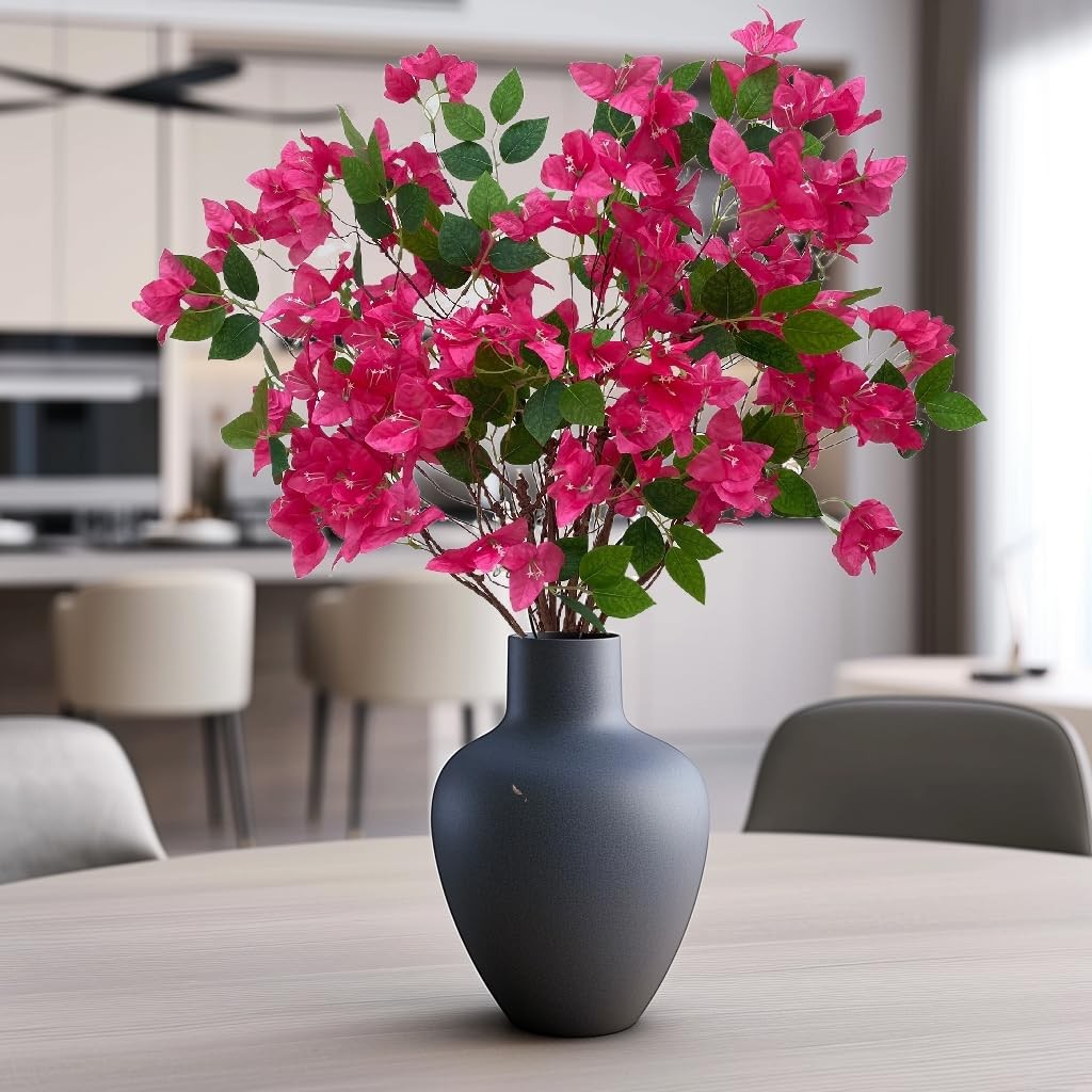 Pack Of 4 Long Artificial Bougainvillea Flower Stems 45 Silk Bougainvillea Plan