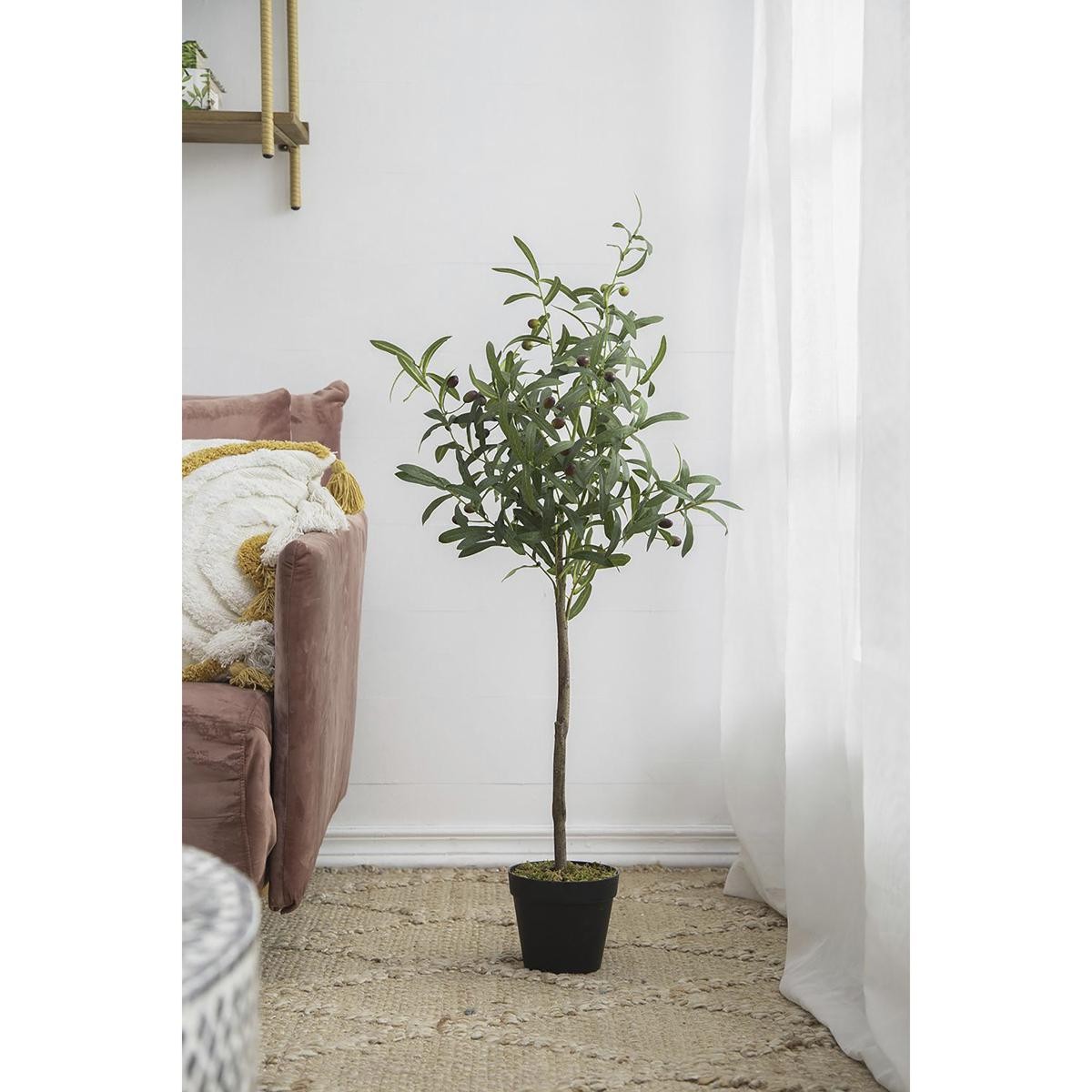 A&B Home 420023-AB Olive Tree Green Faux Plant