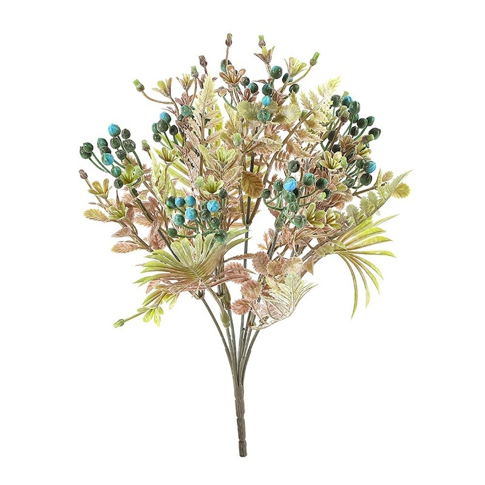 Artificial Banana Leaf Milan Grass Bouquet Plastic Flowers for Home Decor