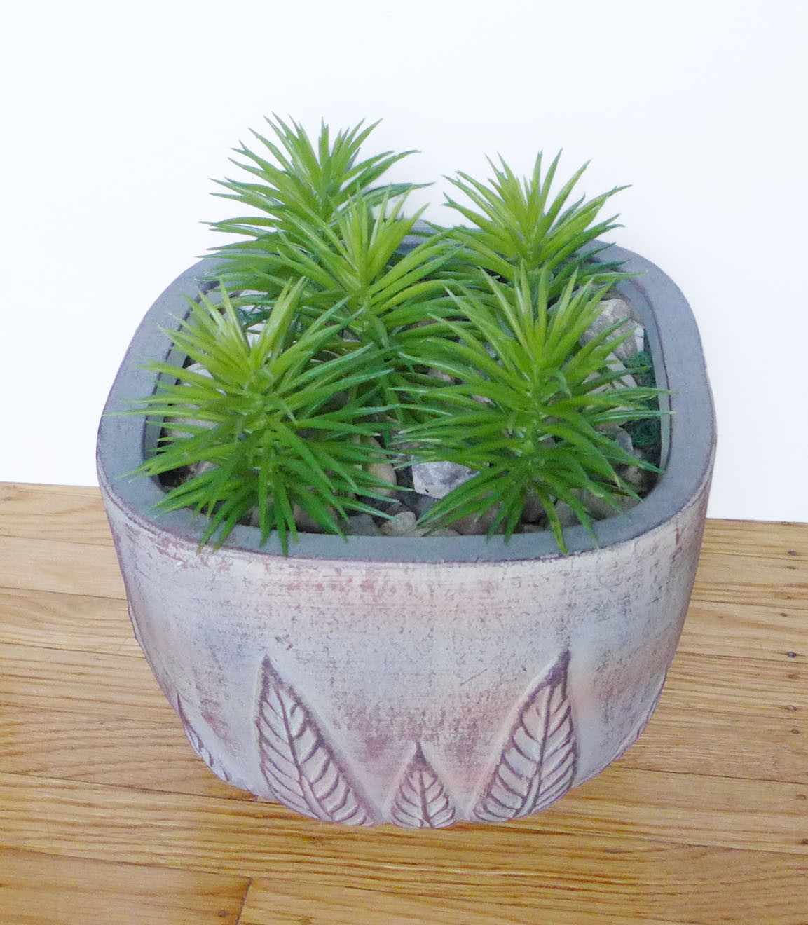5 Pieces Artificial Succulents Plants Mini Pine Trees