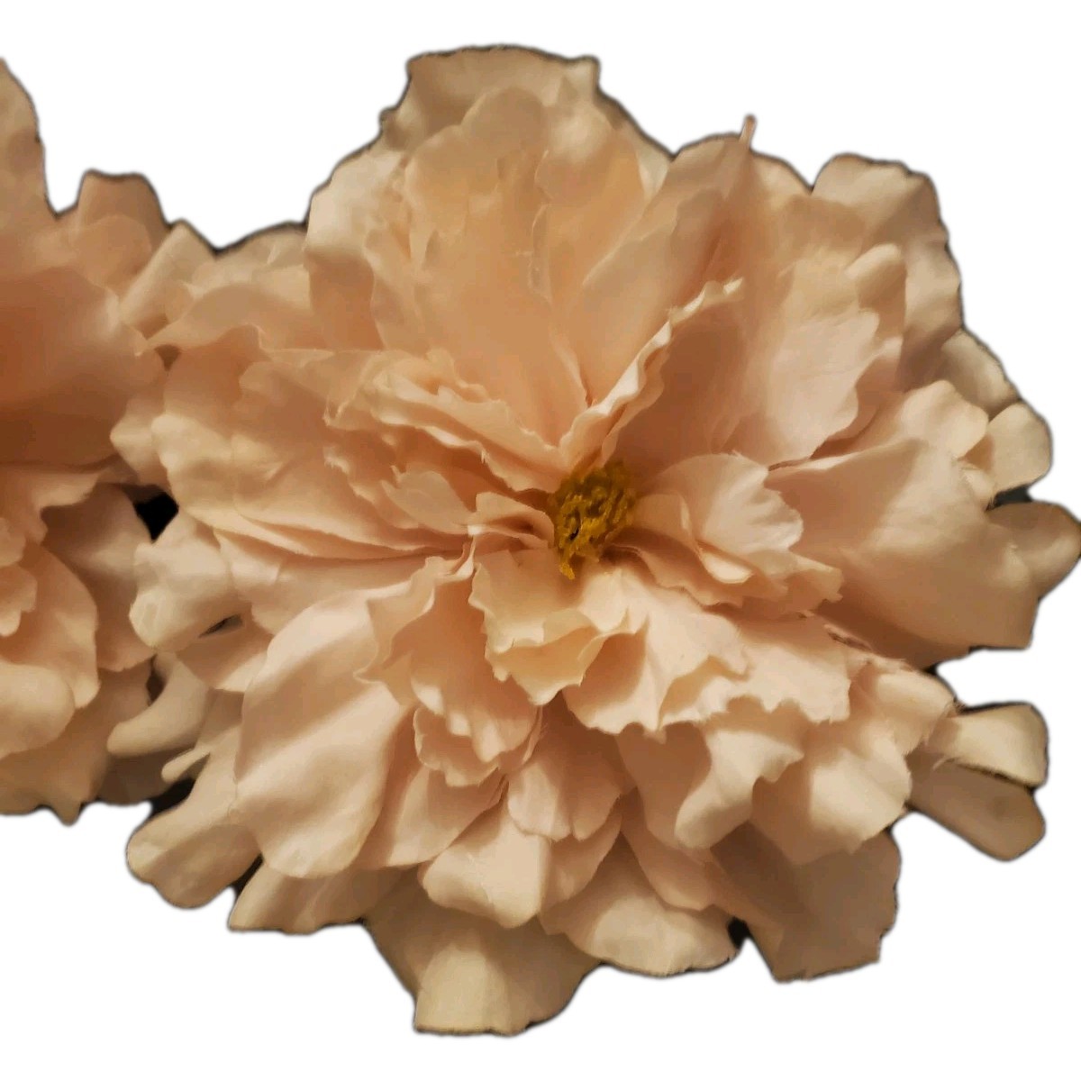 PINK Peonies Artificial Flowers Heads 8.15 Inch Silk? Peony Fake Flower Clip