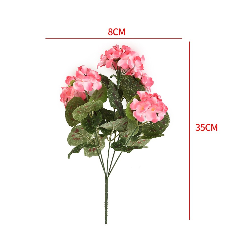 Beautiful Artificial Flowers Fake Floral Indoor Outside Living Room Party Plant