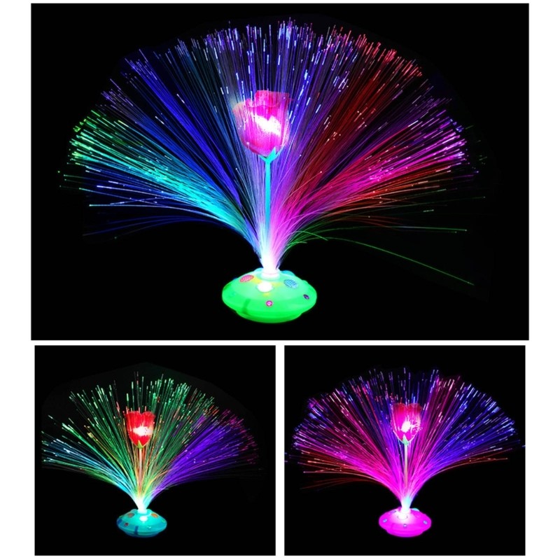 Fibre Colour Changing Light 11Inch Mood Novelty Nightlight For Birthday