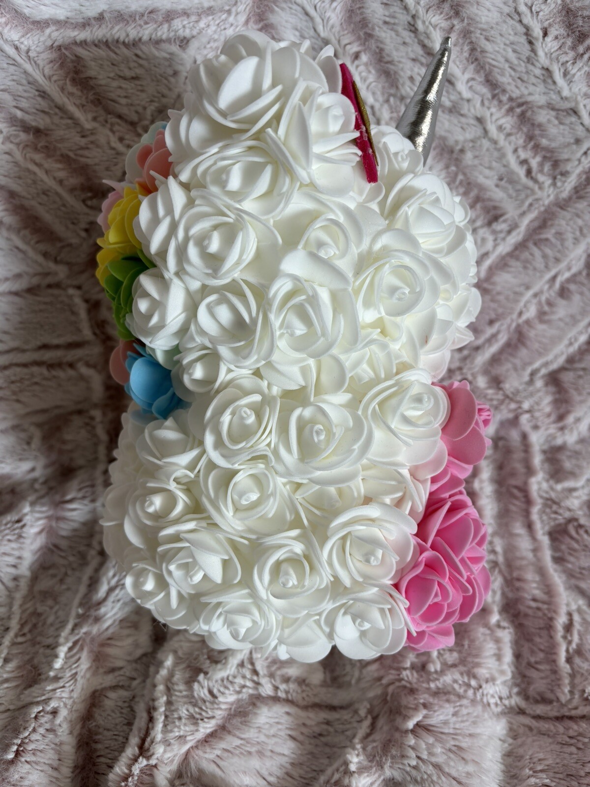 Always And Forever Flower Unicorn Multi Colored NO BOX