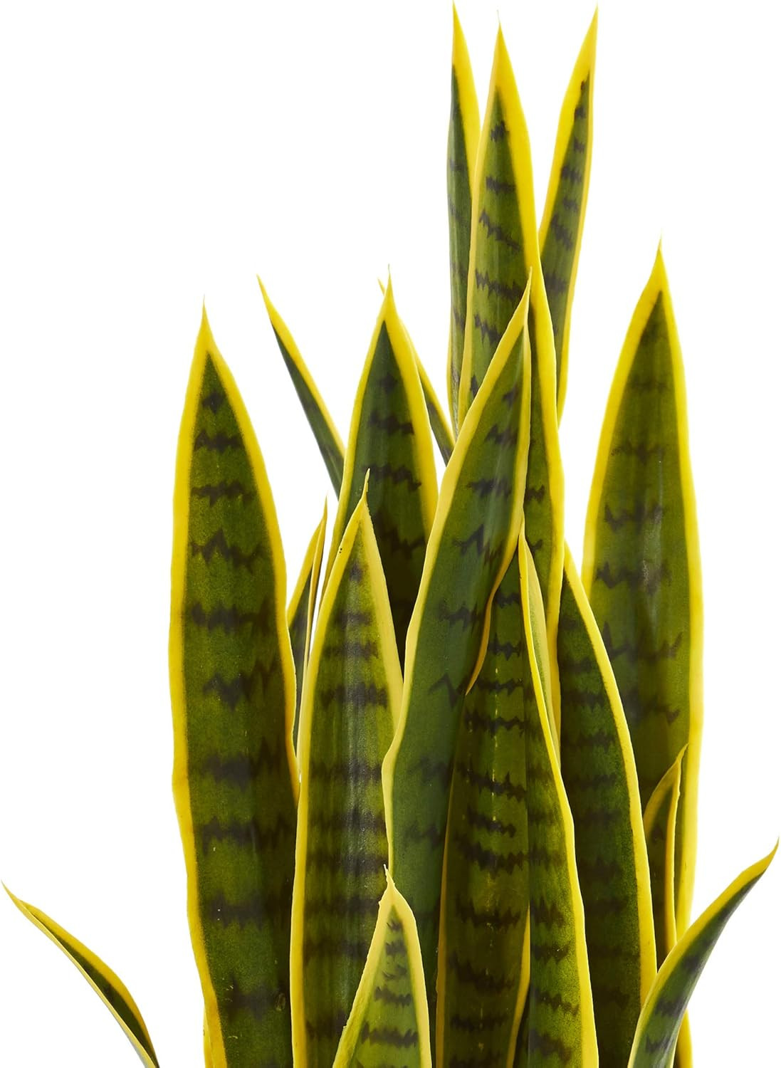 33″ Sansevieria Artificial Silk Plant – Lifelike Green Decor for Home & Office