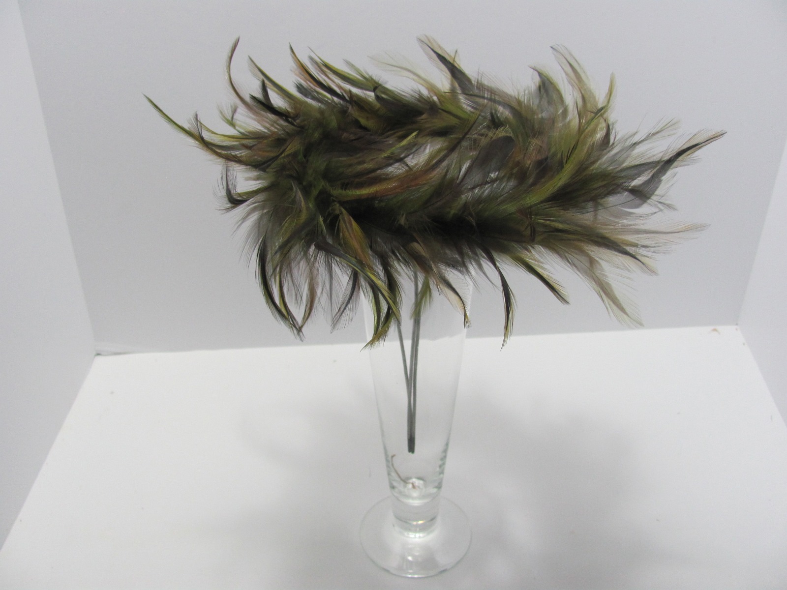 Hand Made, 2 pcs in pack 5″ Feather Ring for arrangement or Bouquet – Sea Foam