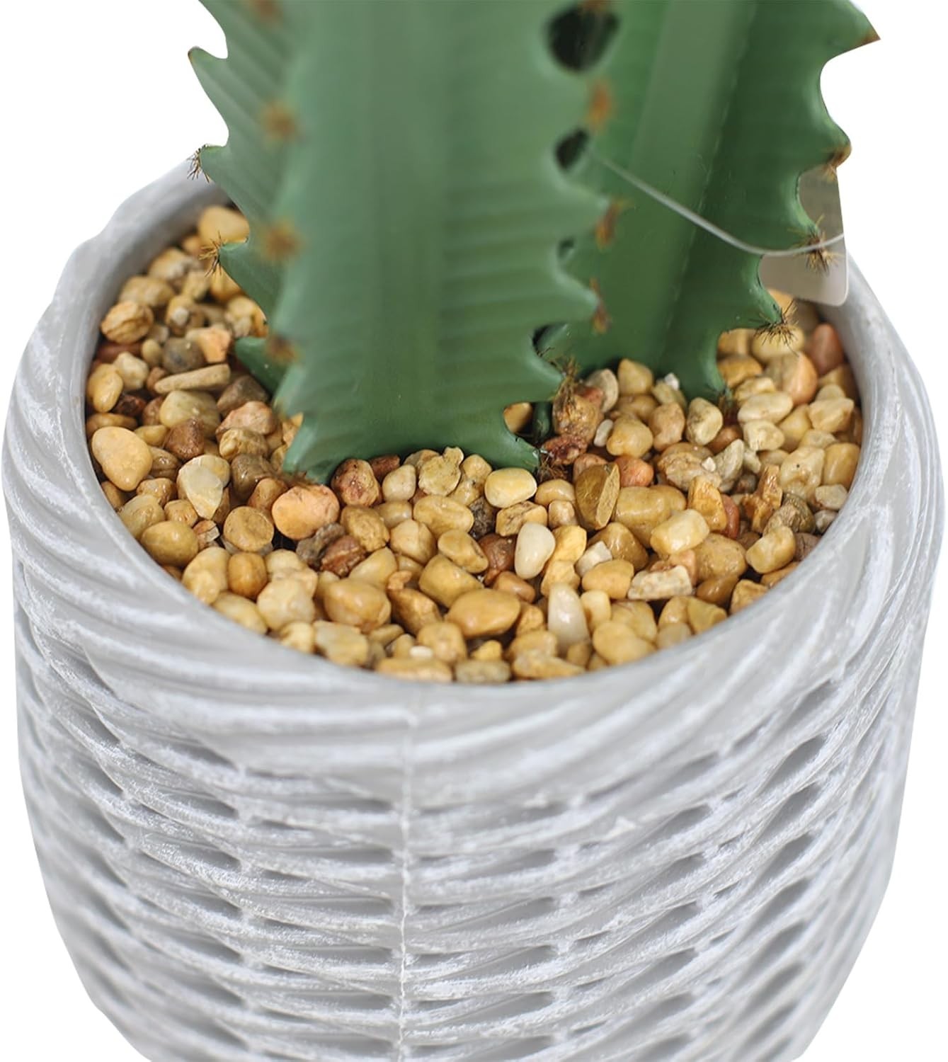 36 Inch Artificial Potted Cactus, Large Fake Cactus Plant