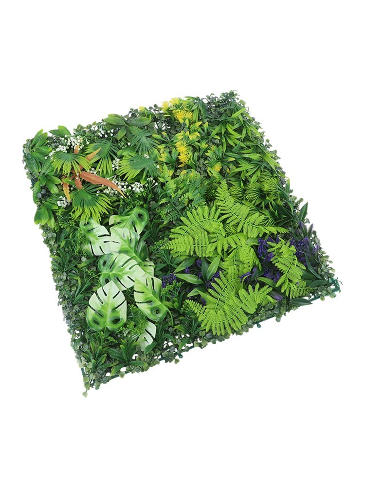 Create a Welcoming with Artificial Green Grass Square Plant