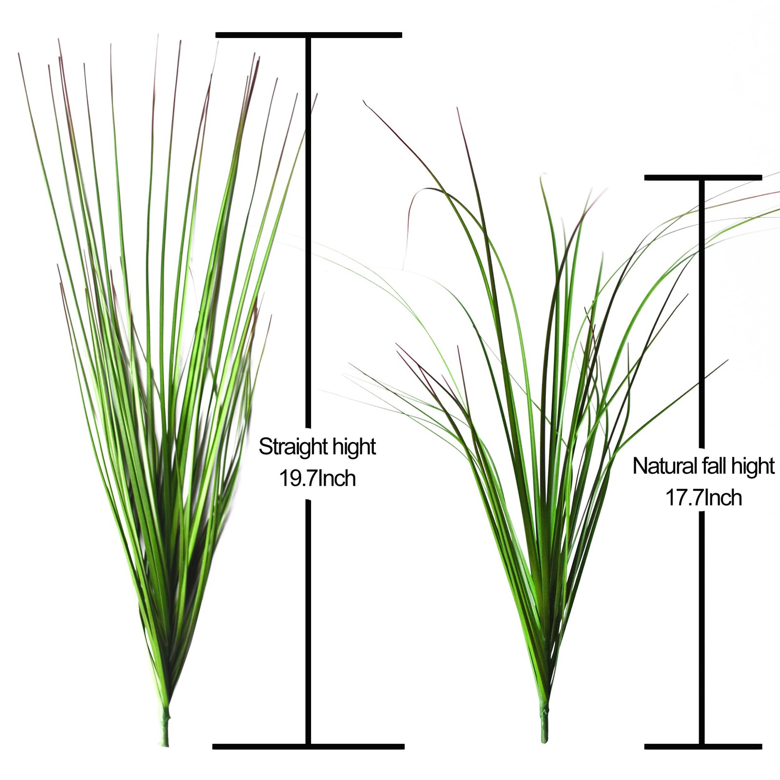 6PCS Artificial Grass Plant, Artificial Shrubs Wheat Grass, Artificial Greenery