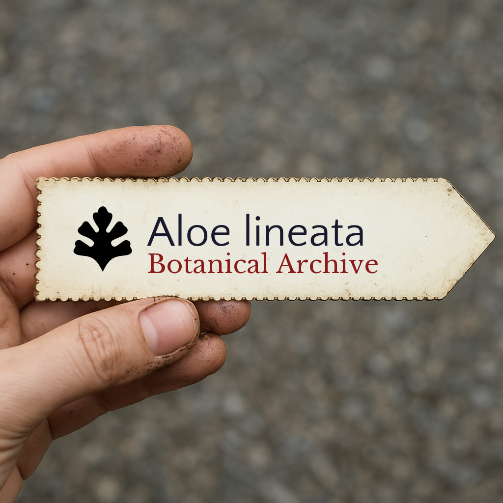 Aloe lineata 10 SEEDS – Striped aloe | Line aloe