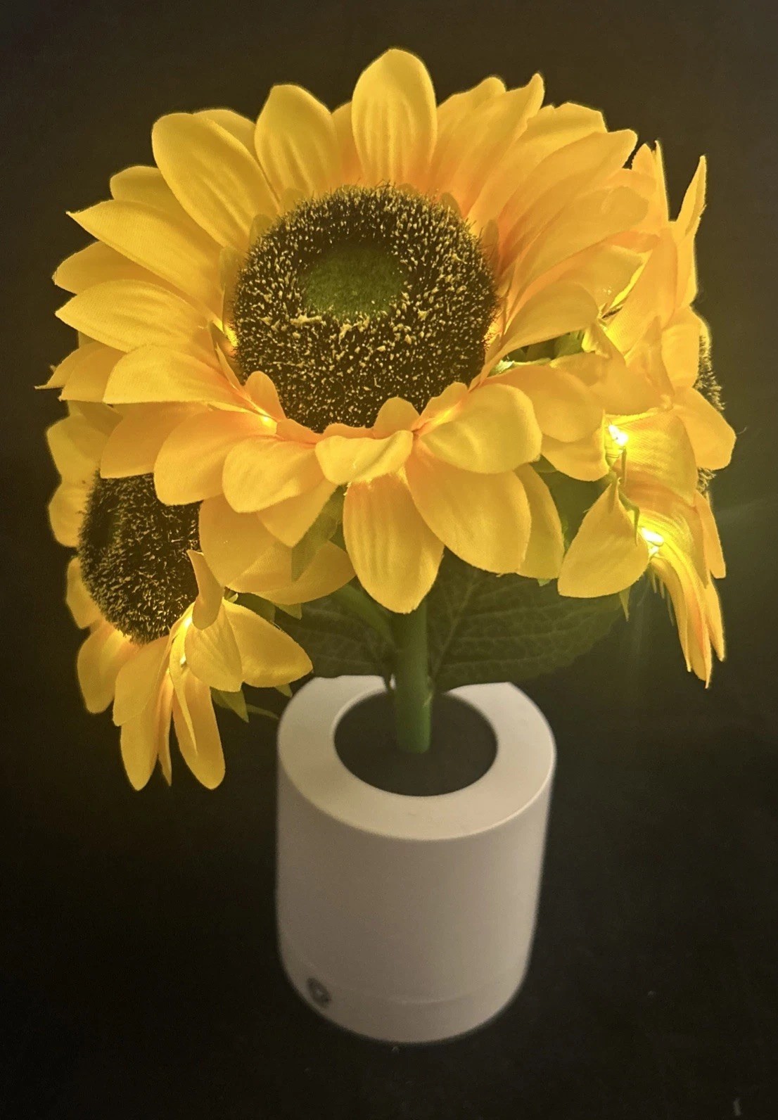 Shimmering Sunflower Light By Twinkling Tree New In Open Box