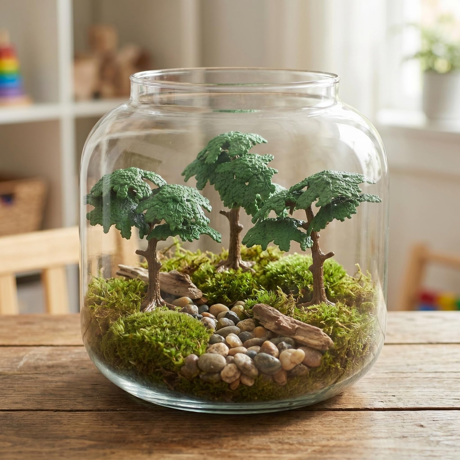 3 Pcs Model Trees Cypress Miniature Diorama Trees for Crafts, Fake Plants Fig…
