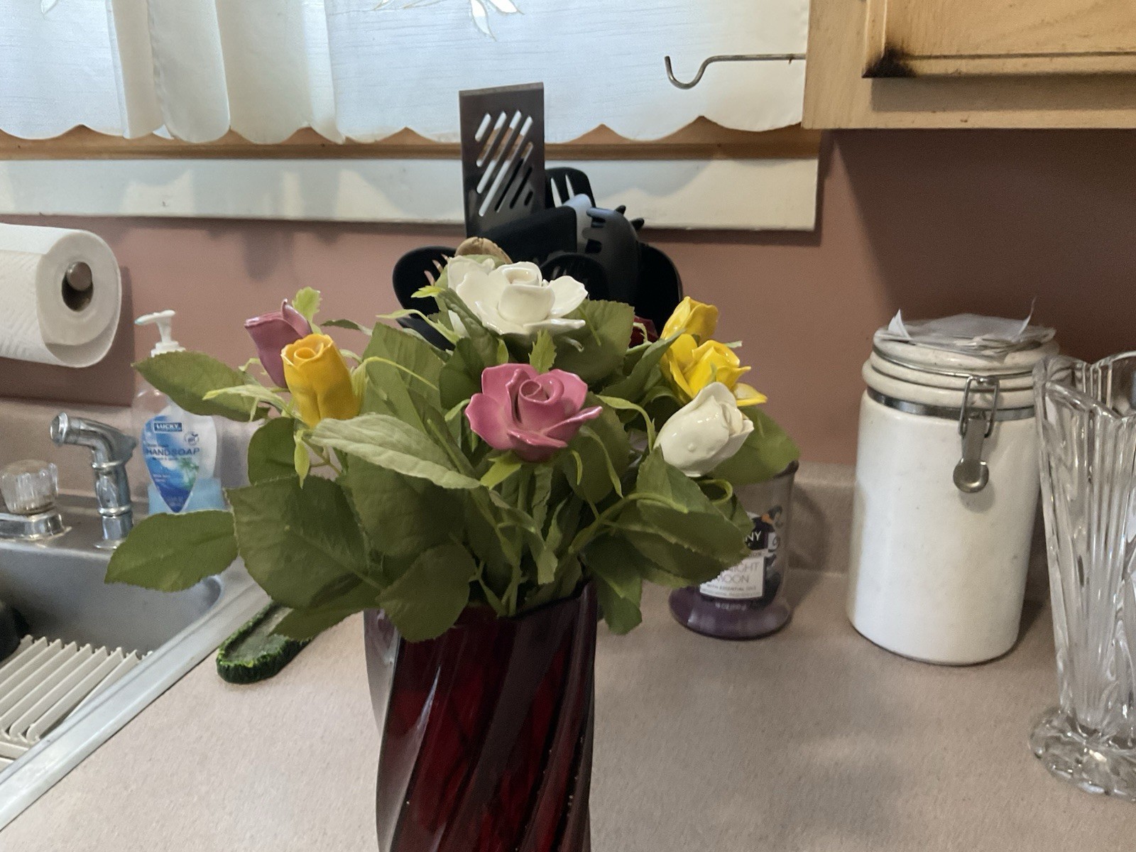 Porcelain Roses and Buds