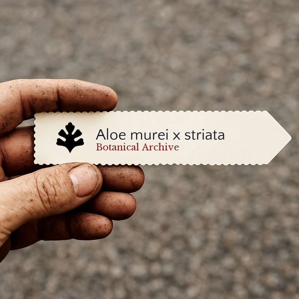 Aloe murei x striata 10 SEEDS – Aloe | Striped aloe