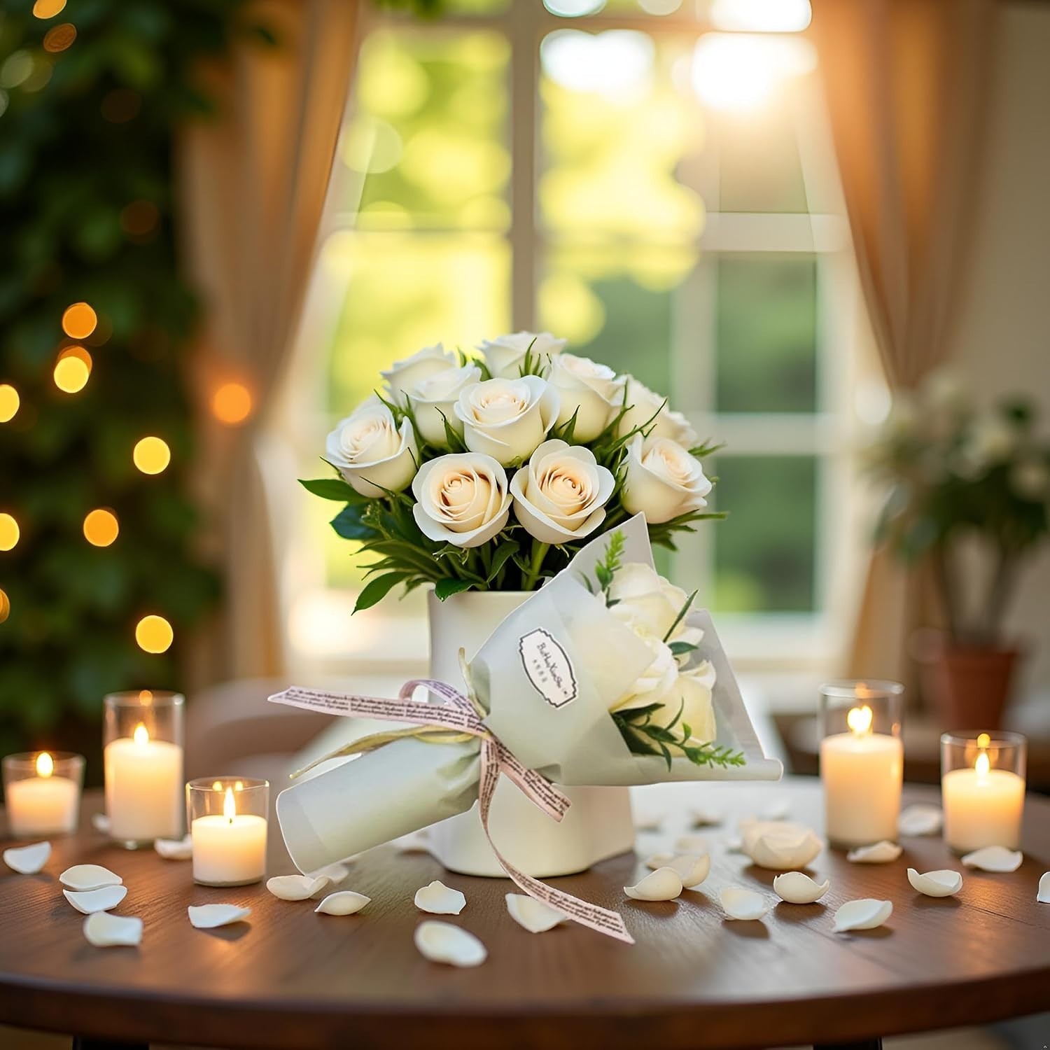 Versatile 3-Head Rose Bouquet – The Perfect Gift for Moms, Wives & Girlfriends