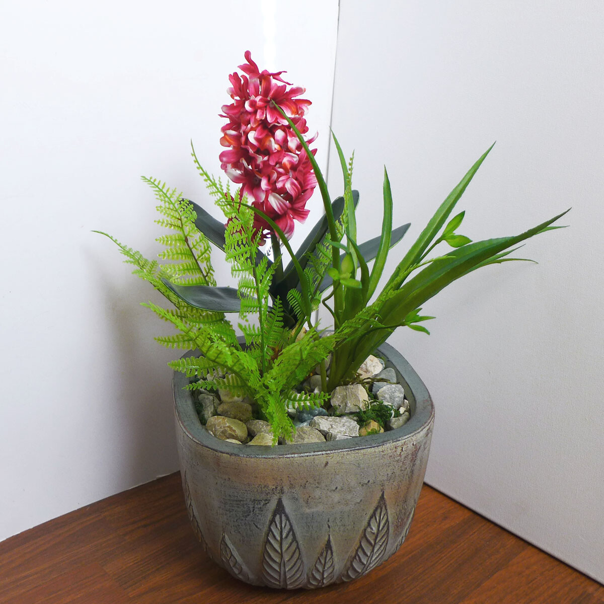 Artificial Hyacinth Flower 3 Colors Home Garden Wedding Decoration (#66)
