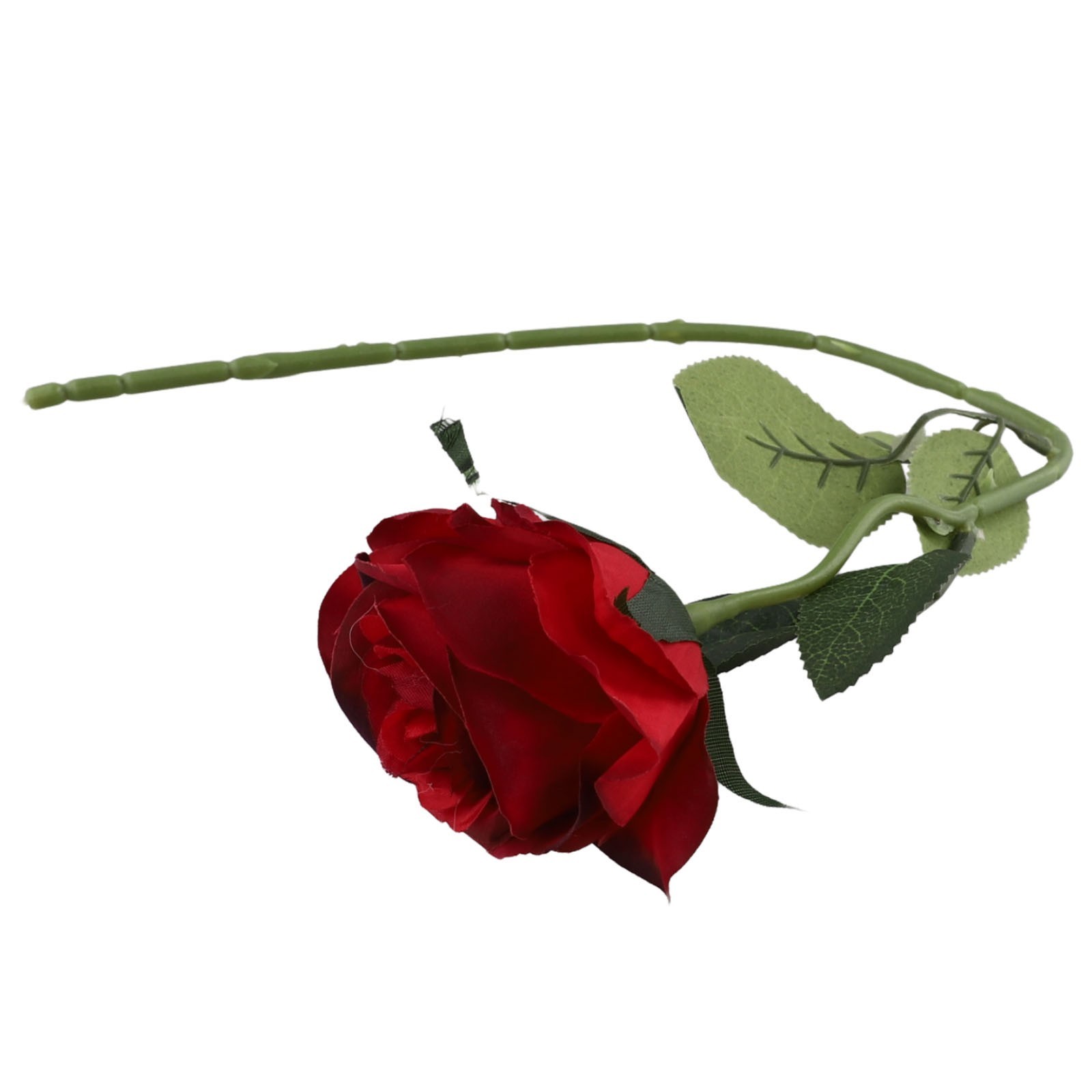 Stylish Single Rose Artificial Flower for Captivating Living Room Ambiance