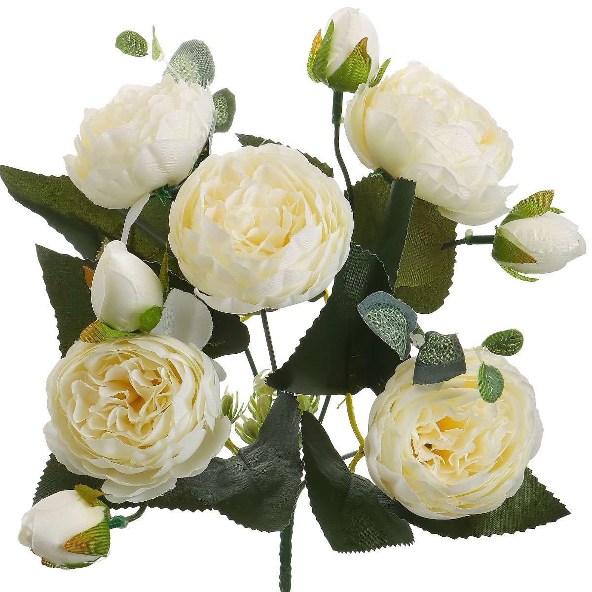 1-4 Bundles Large Peony Fake Artificial Flowers Bouquet For Wedding Home Decor