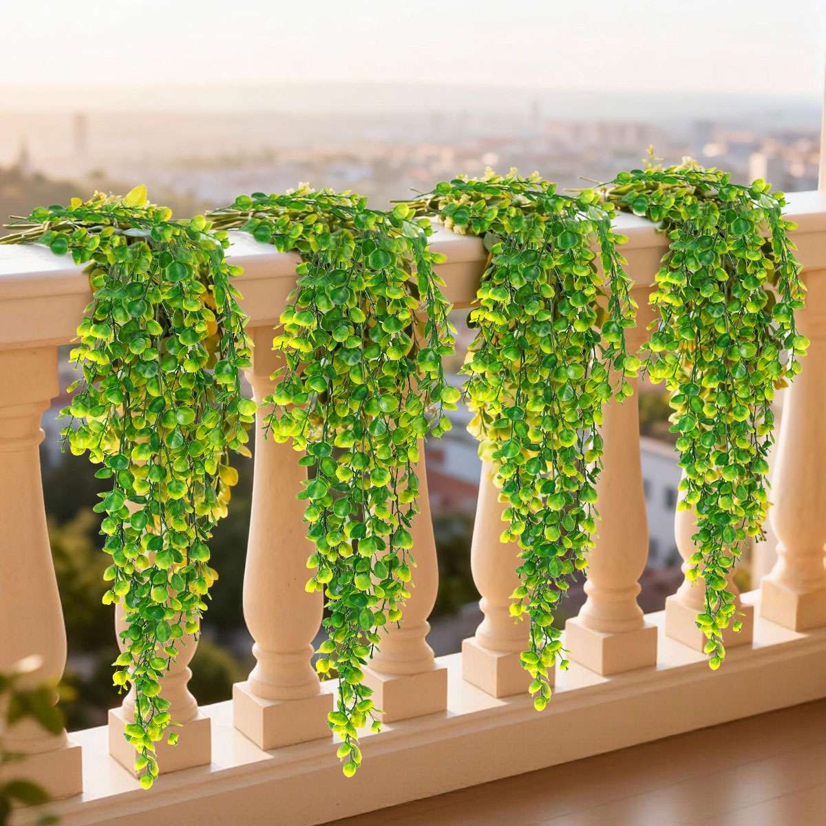 Artificial Hanging Flower Vine Plant Wedding Holiday Garden Indoor Outdoor Decor
