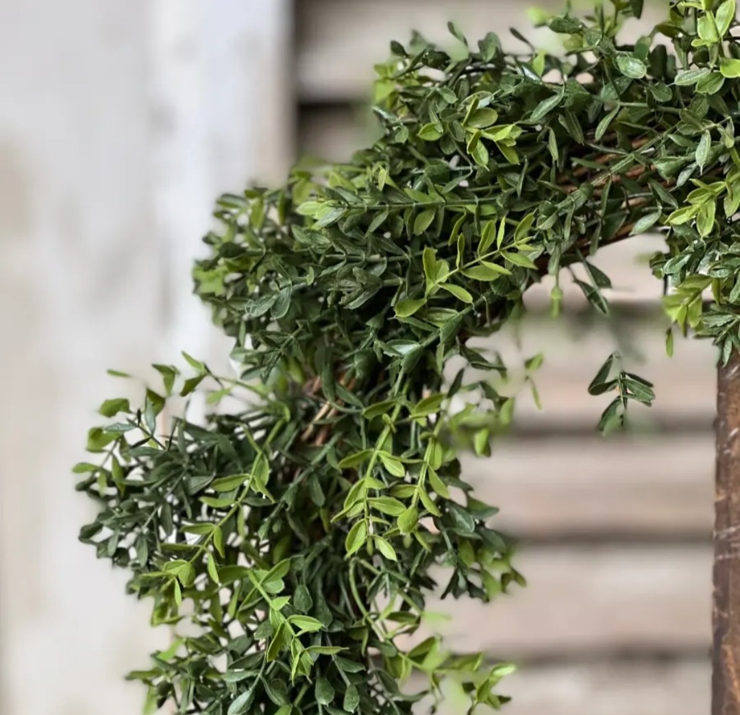 18″ New England Boxwood Wreath
