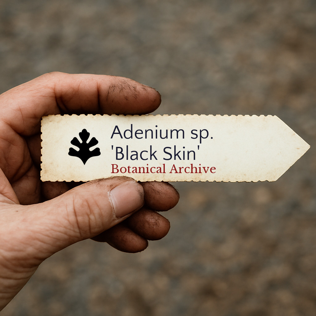Adenium sp. ‘Black Skin’ SEEDS – Desert rose | Mock azalea