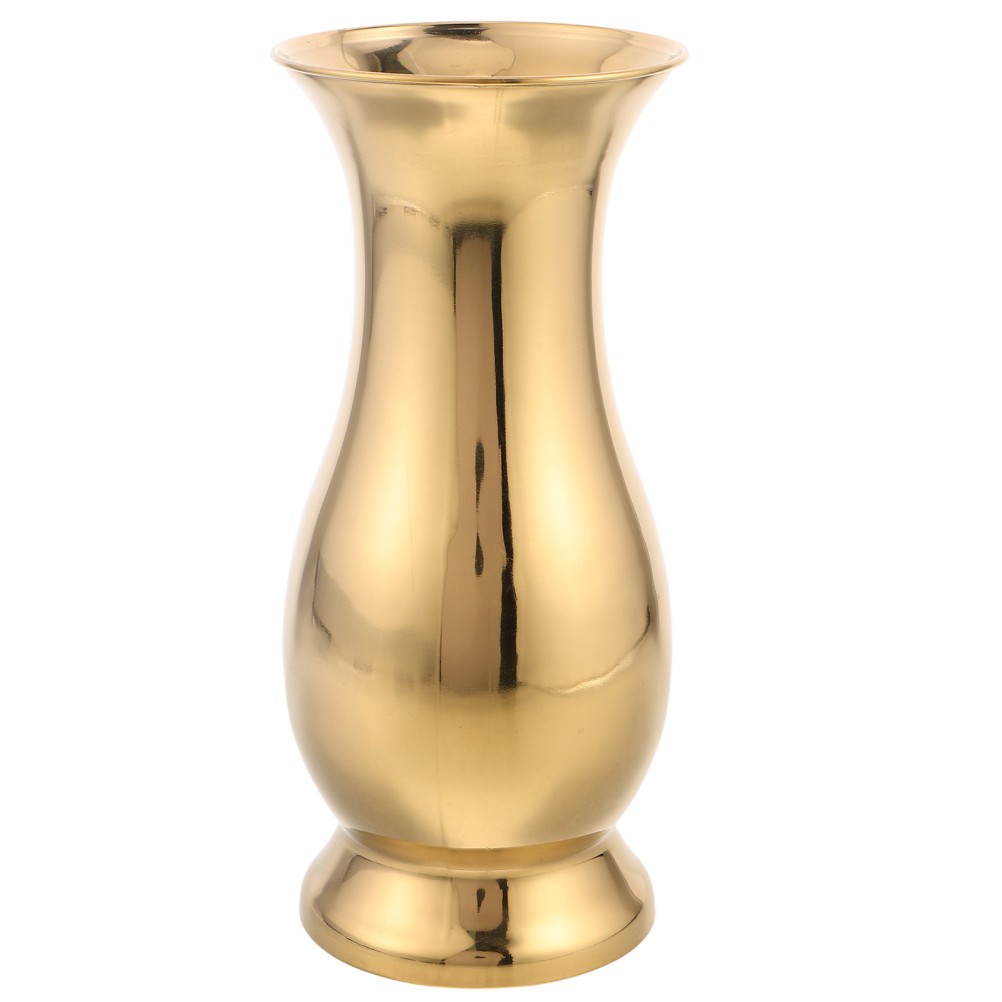 Wedding Table Centerpiece Floral Stem Tube Vase Metal Desktop Flower