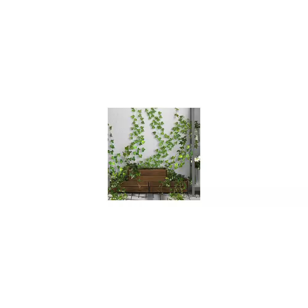 7 Ft. L X 1 In. W X 1 In. H Grren Plastic Decorative Artificial Ivy Hanging Aest