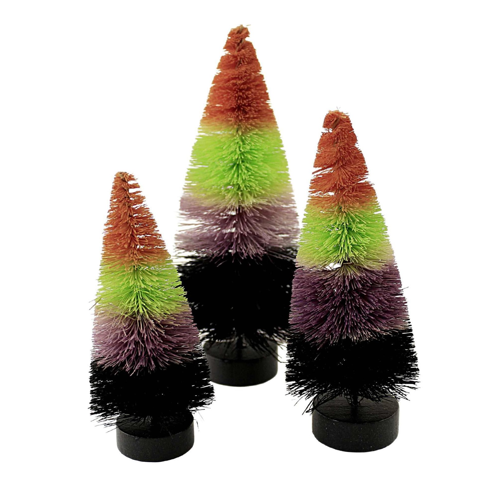 Bethany Lowe The Brighter Side Halloween Trees, Set of 3 Multicolored