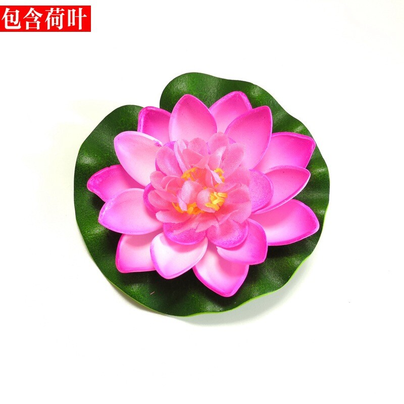 Fake Lotus Lotus Pool Fish 5PC10cm Simulation Lotus Flower Artificial Sleeping