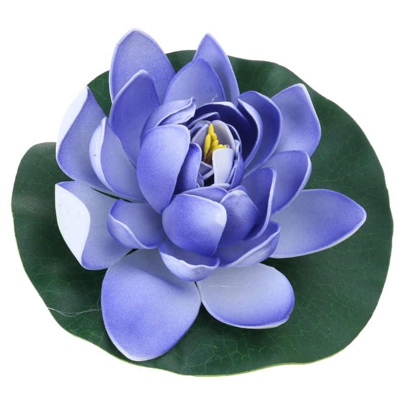 Assorted Color Water Lilies Flowers Accessory for Pond and Aquariums Decoration