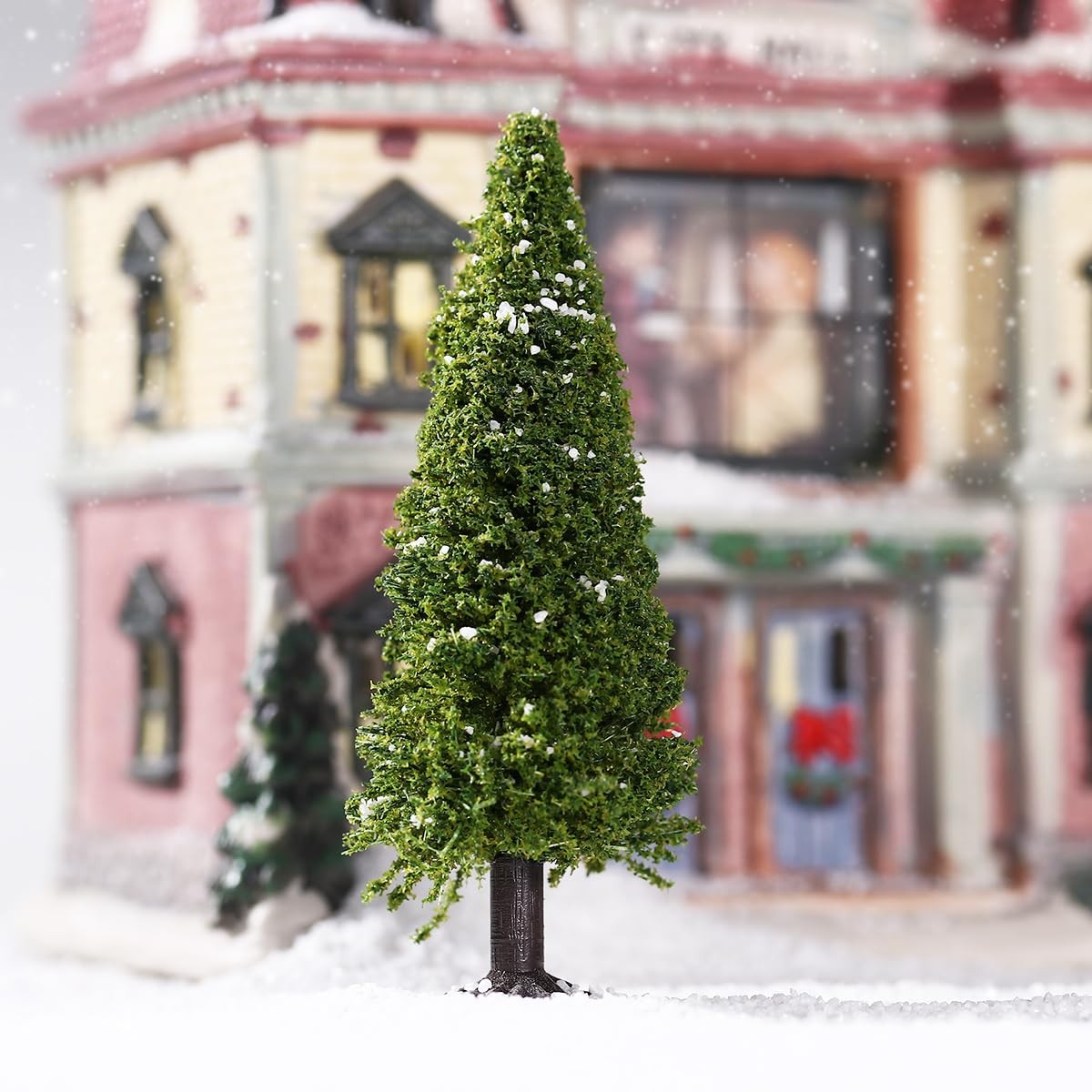 Miniature Diorama Trees: 15pcs Green Scenery Landscape Model Cedar Trees Trai…