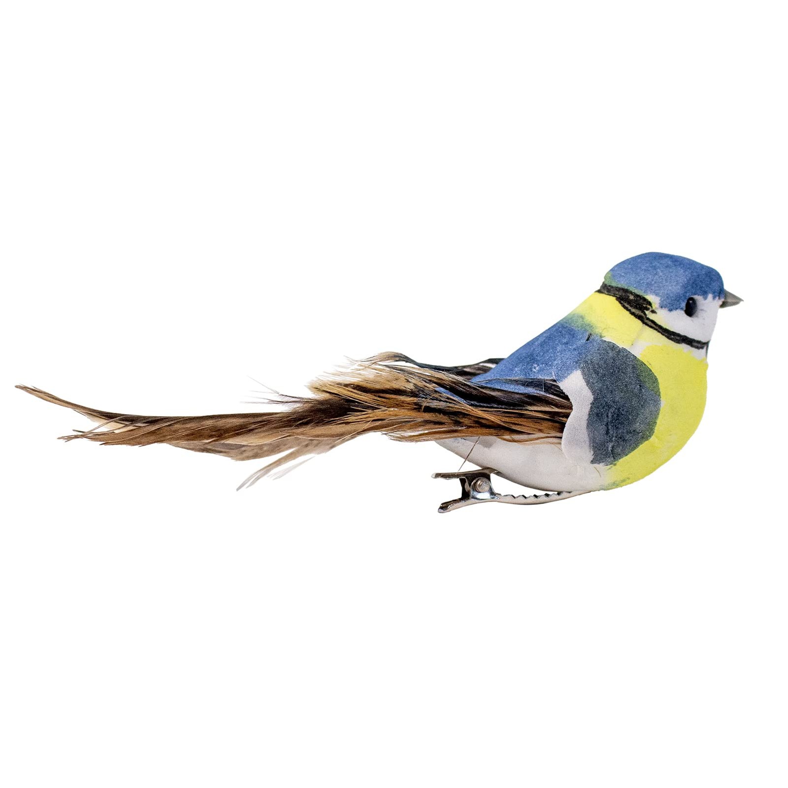 12 Pcs Artificial Bird Decoration Spring Ornament Tree Set Clip Wedding