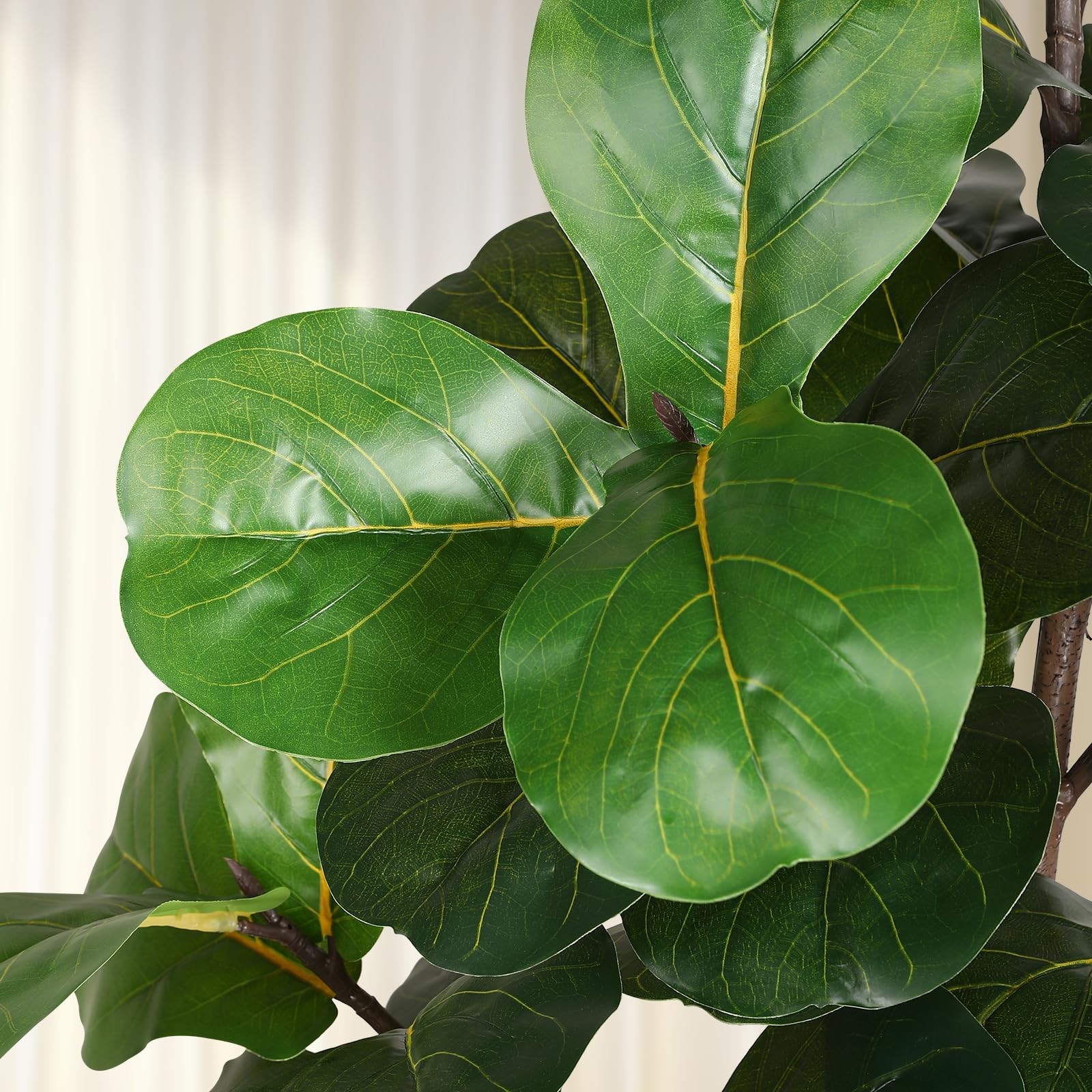6ft Faux Fiddle Leaf Fig Treeartificial Ficus Lyrata Plant Tree With 86 Leavesfi