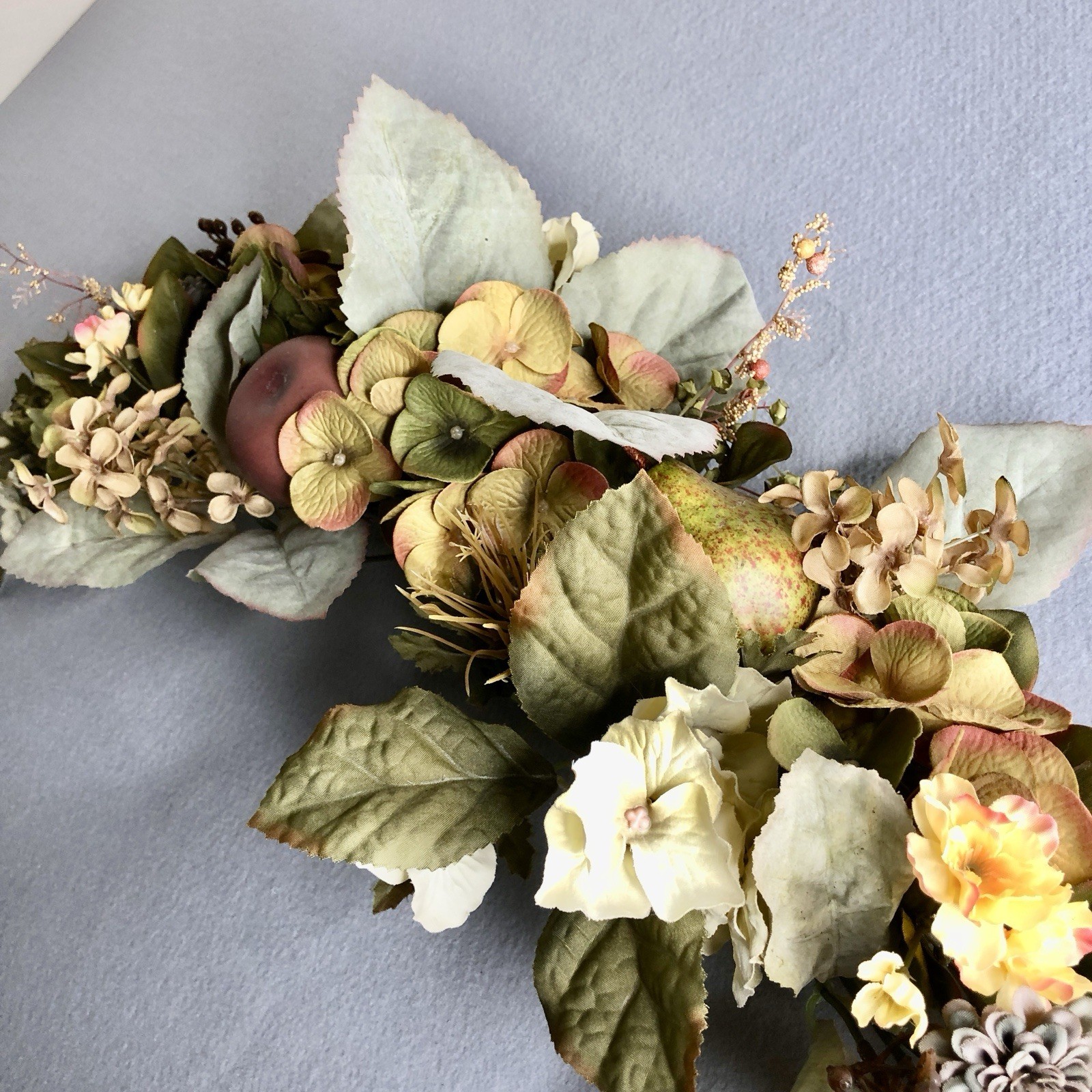 ARCH SWAG Silk Flower Arrangement Floral Garland Archway Transom Cottagecore