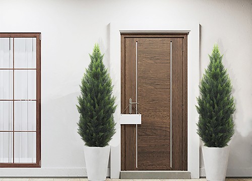 120cm Lifelike Fake Cypress Shrub Matched White Decorative Pot Minimalist Home